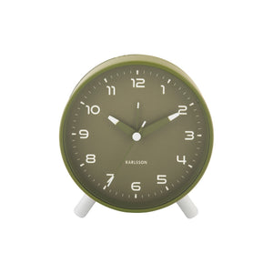 Karlsson Orgullo Alarm Clock - Army Green