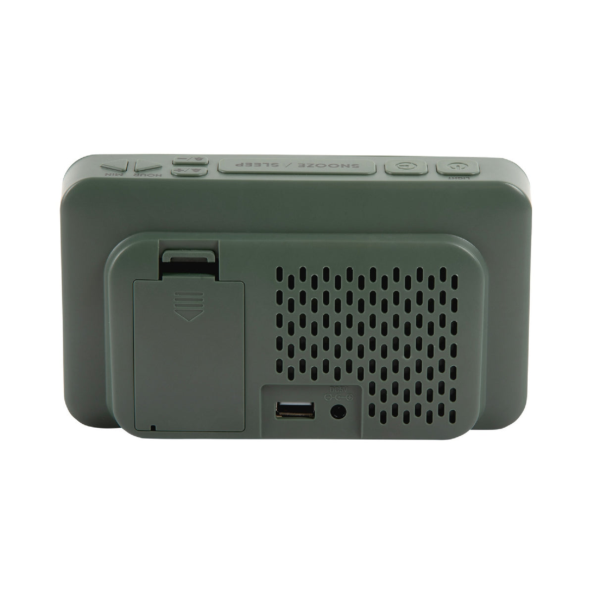 Karlsson New Retro Alarm Clock - Jungle Green