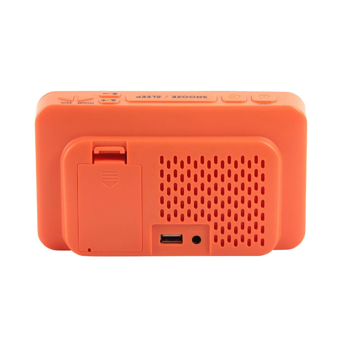 Karlsson New Retro Alarm Clock - Bright Orange