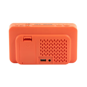 Karlsson New Retro Alarm Clock - Bright Orange