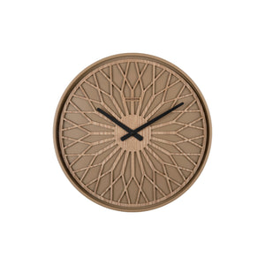 Karlsson Girasol Wall Clock - Mocha Brown