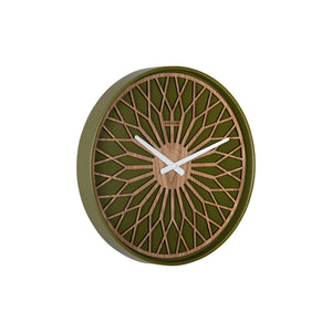 Karlsson Girasol Wall Clock - Luxury Green