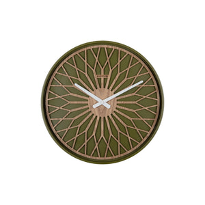 Karlsson Girasol Wall Clock - Luxury Green