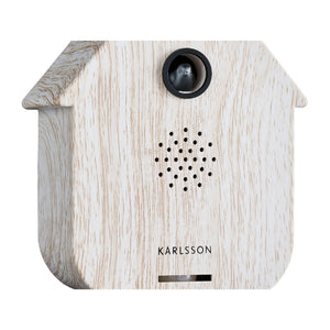 Karlsson Modern Cuckoo Sound Box - White Wash