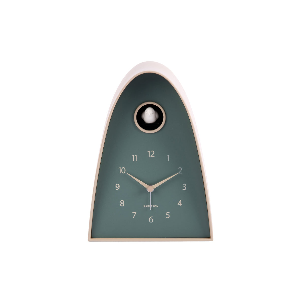 Karlsson Sion Cuckoo Alarm Clock - Jungle Green