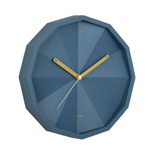 Karlsson Firenze Wall Clock - Blue & Olive Green