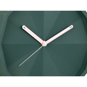 Karlsson Firenze Wall Clock - Green & Soft Pink