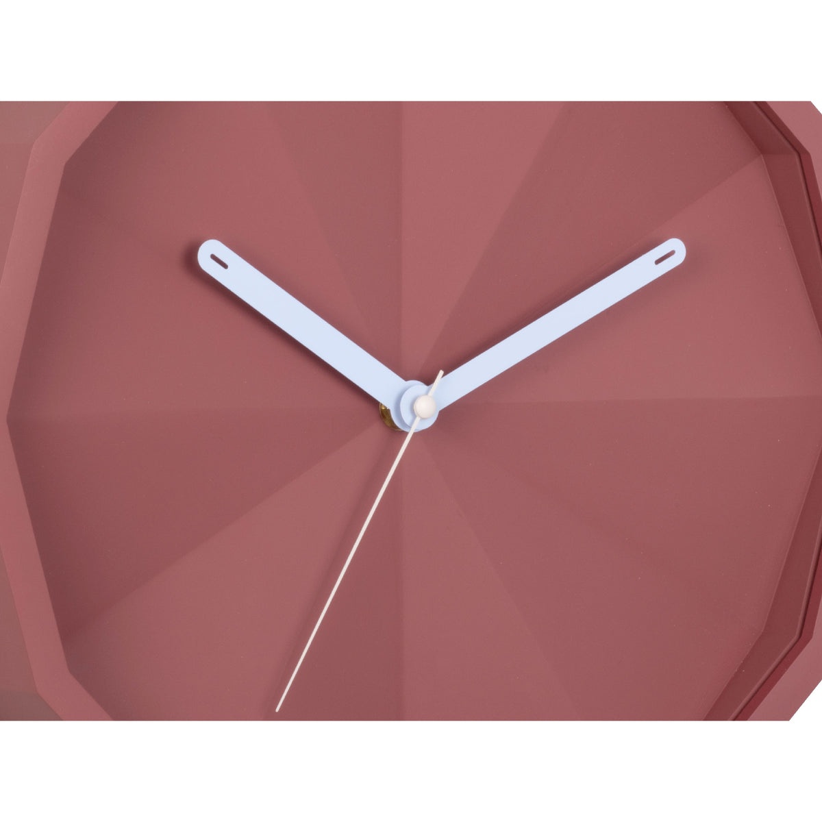 Karlsson Firenze Wall Clock - Red & Soft Blue