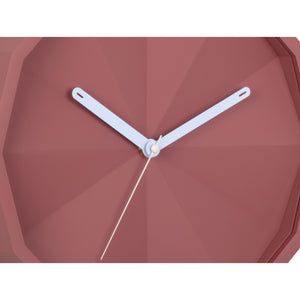 Karlsson Firenze Wall Clock - Red & Soft Blue