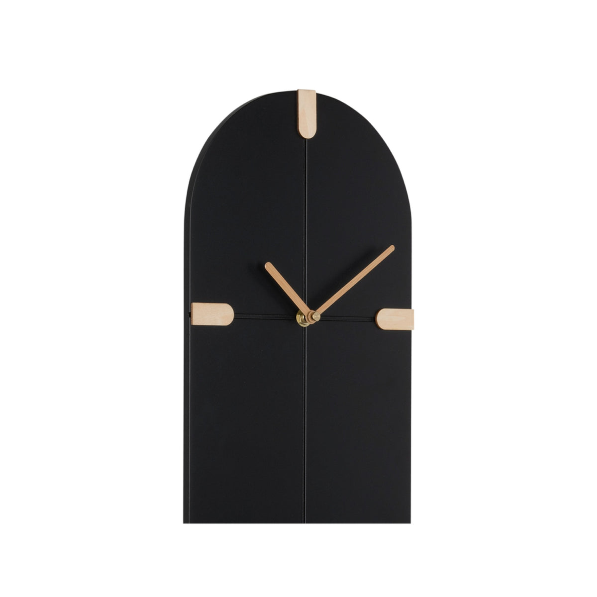Karlsson Oxford Oval Wall Clock - Black