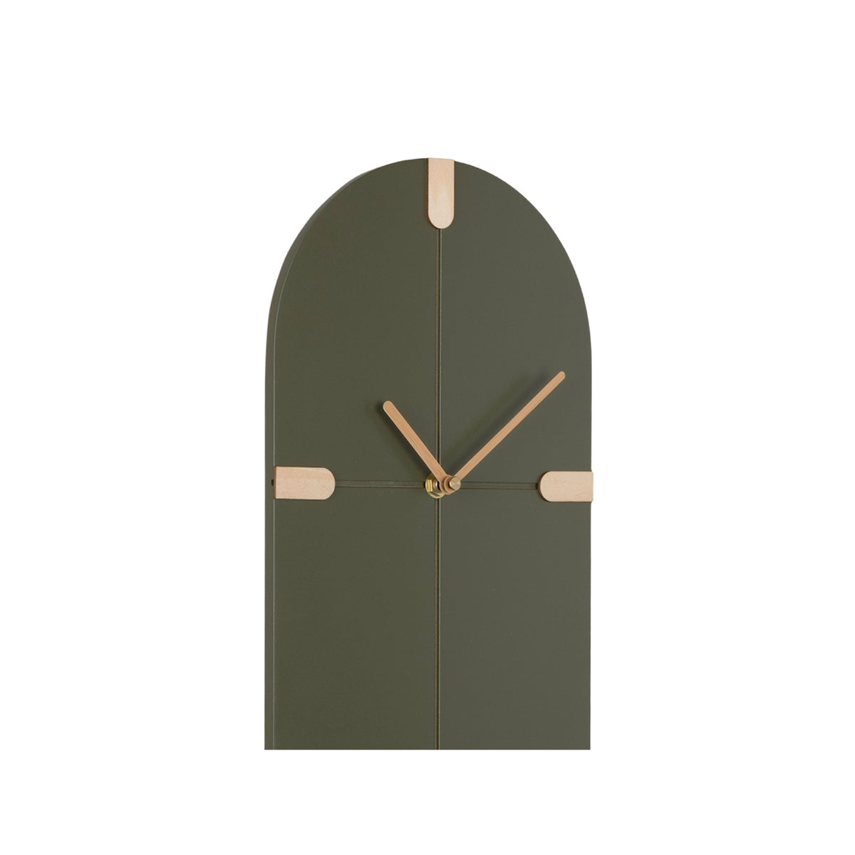 Karlsson Oxford Oval Wall Clock - Luxury Green