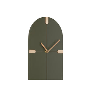 Karlsson Oxford Oval Wall Clock - Luxury Green