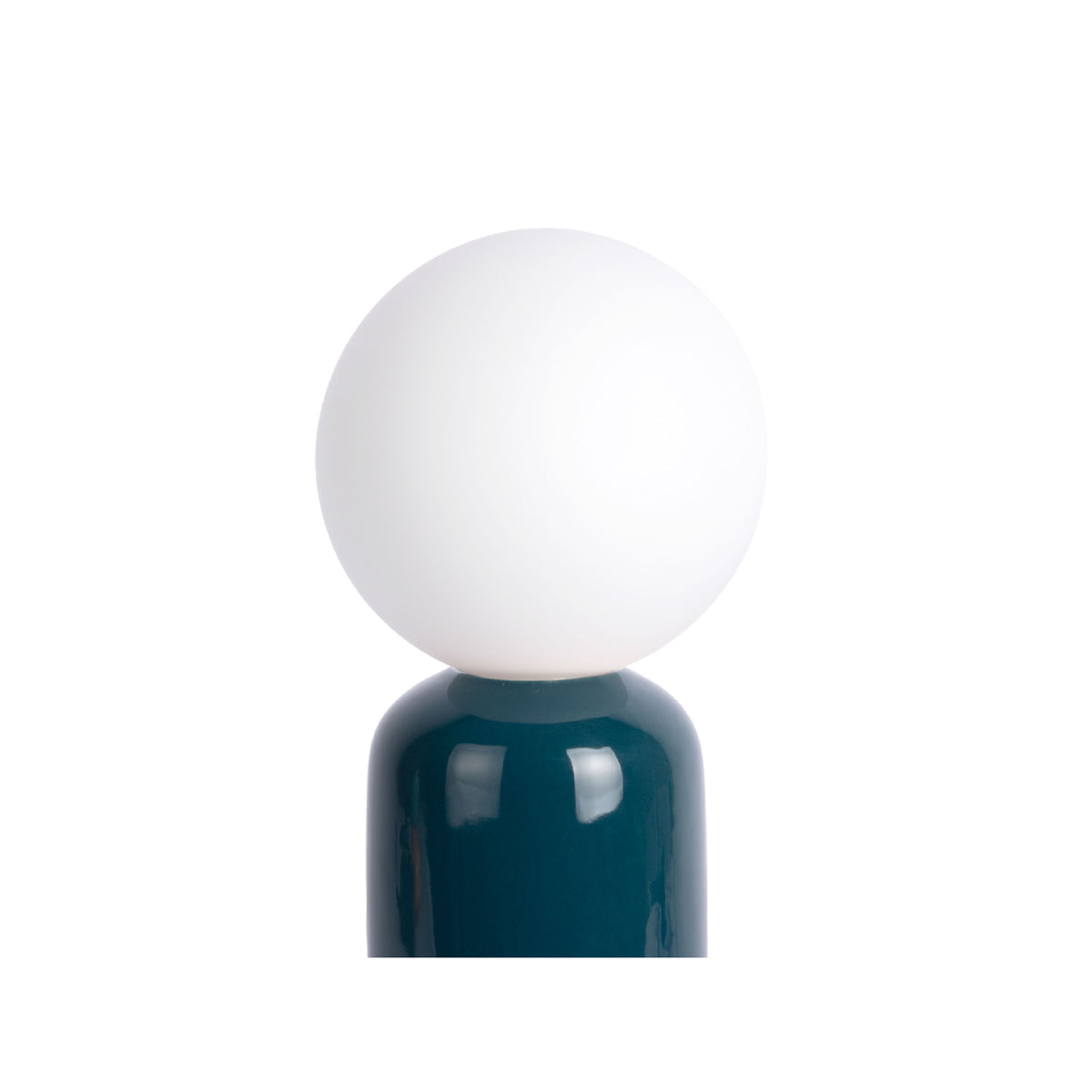 Leitmotiv Table Lamp Firenze Tube - Legion Blue & Olive Green