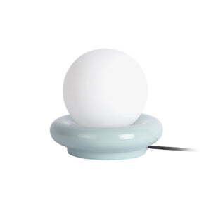 Leitmotiv Table Lamp Catania Ring - Misty Blue