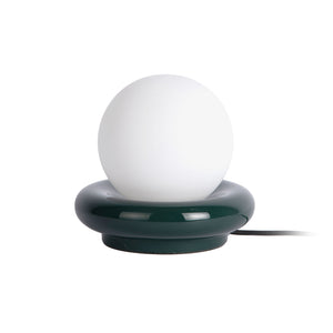 Leitmotiv Table Lamp Catania Ring - Alpine Green