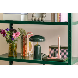Leitmotiv Table Lamp Catania Mushroom - Alpine Green