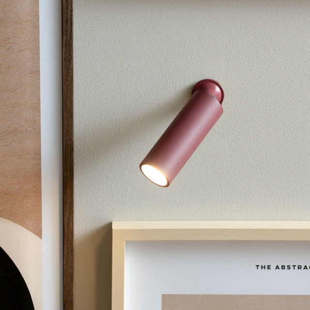 Leitmotiv Magnetic Lamp Paris LED - Burgundy Red - WALL LIGHTS - Beattys of Loughrea