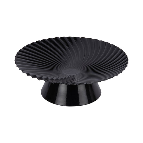 Present Time Tray Paris Swirl - Black - ENAMELWARE/JARS/TRAYS - Beattys of Loughrea