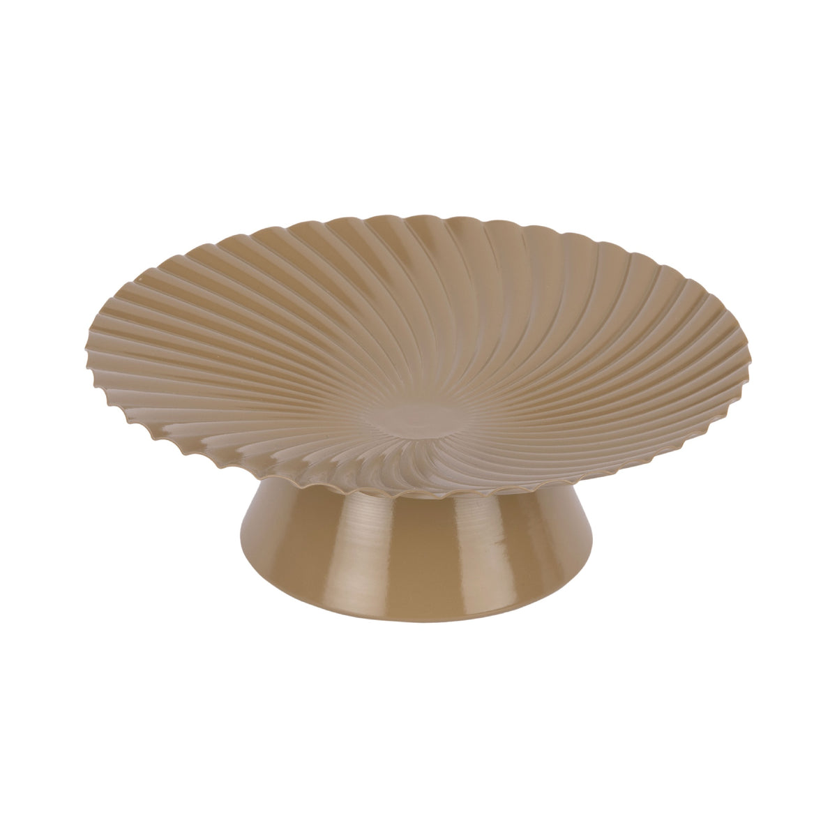 Present Time Tray Paris Swirl - Latte Brown