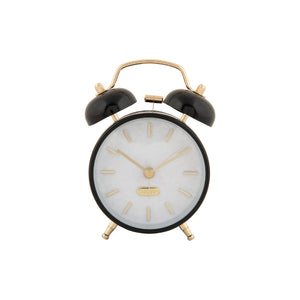 Karlsson Pearl Glow Alarm Clock - Black