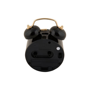 Karlsson Pearl Glow Alarm Clock - Black