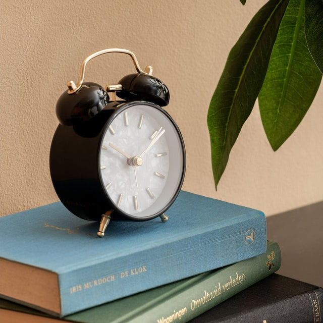 Karlsson Pearl Glow Alarm Clock - Black - CLOCK RADIO / DIGITAL CLOCKS - Beattys of Loughrea