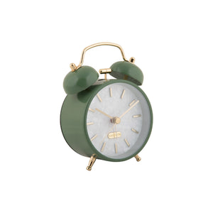 Karlsson Pearl Glow Alarm Clock - Jungle Green