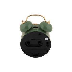 Karlsson Pearl Glow Alarm Clock - Jungle Green