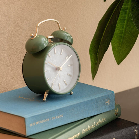 Karlsson Pearl Glow Alarm Clock - Jungle Green - CLOCK RADIO / DIGITAL CLOCKS - Beattys of Loughrea