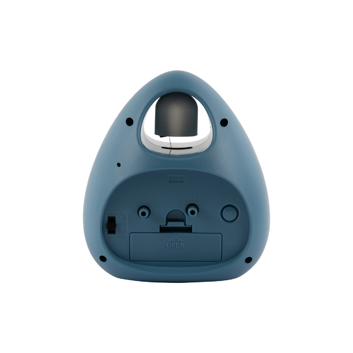 Karlsson Blob Bell Alarm Clock - Jeans Blue