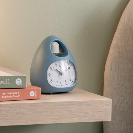 Karlsson Blob Bell Alarm Clock - Jeans Blue - CLOCK RADIO / DIGITAL CLOCKS - Beattys of Loughrea
