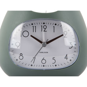 Karlsson Blob Bell Alarm Clock - Jungle Green