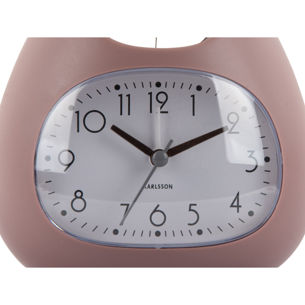 Karlsson Blob Bell Alarm Clock - Faded Pink
