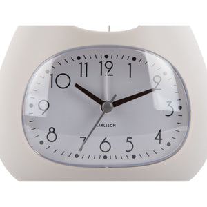 Karlsson Blob Bell Alarm Clock - White