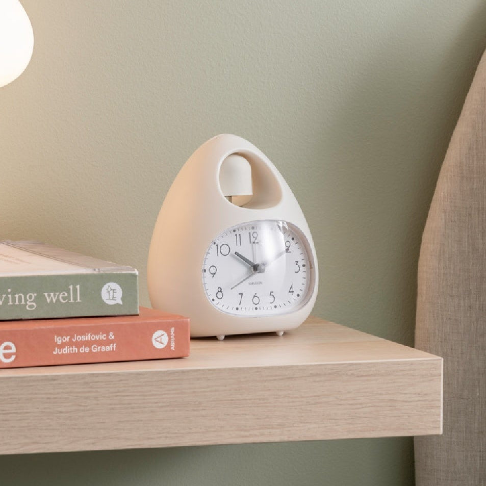Karlsson Blob Bell Alarm Clock - White