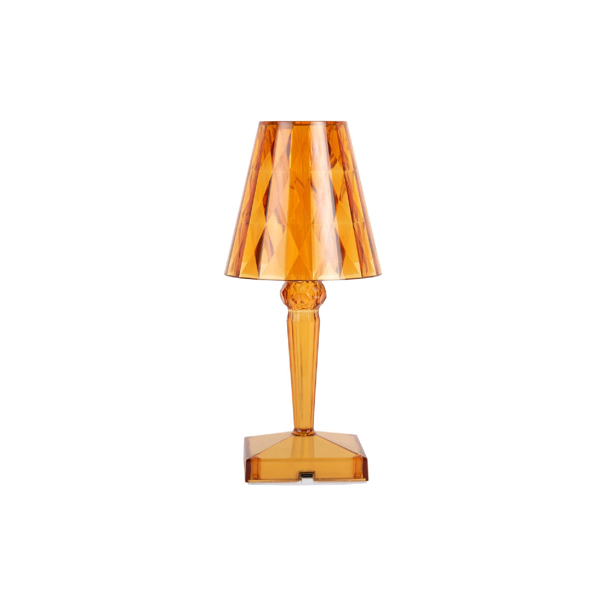 Leitmotiv Table Lamp Gem - Ochre Yellow