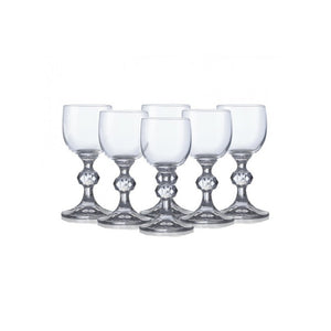 DAC PK6 CRYSTALEX CLAUDIA WINE GLASS 150ML 40149/150