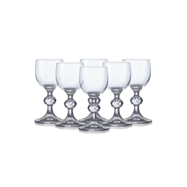 DAC PK6 CRYSTALEX CLAUDIA WINE GLASS 150ML 40149/150