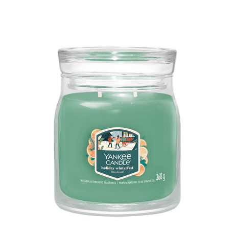 Yankee Candle Holiday Winterfest Signature Medium Jar - CANDLES - Beattys of Loughrea