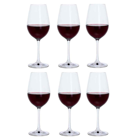 Dartington Wine & Dine Red Wine Glasses, Set of 6 - DRINKING GLASSES - Beattys of Loughrea