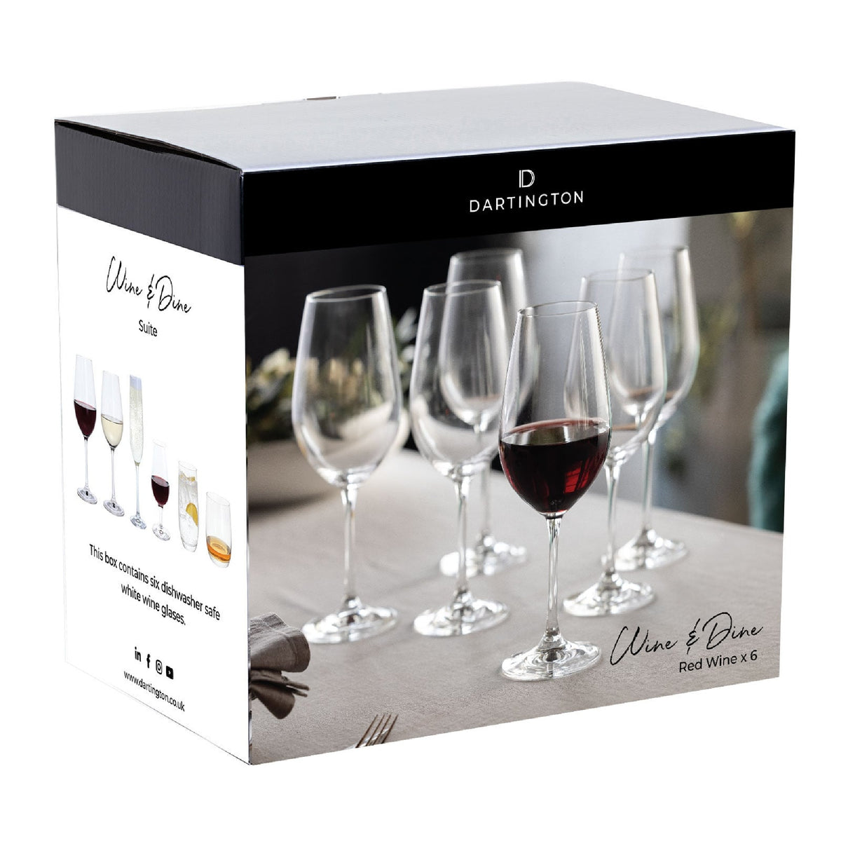 DAC 6PK WINE & DINE RED WINE ST3592/3/6PK
