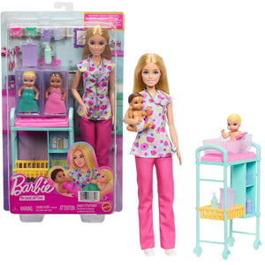 Barbie Careers Baby Doctor Nurturing Playset