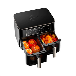 Dreame CrisTendDuo DZ30 Dual Zone Air Fryer, 11L Black