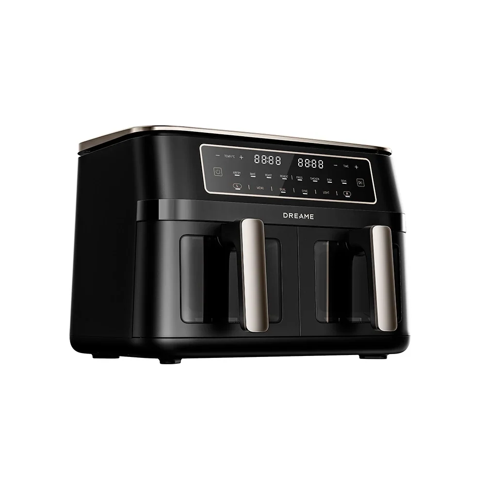 Dreame CrisTendDuo DZ30 Dual Zone Air Fryer, 11L Black
