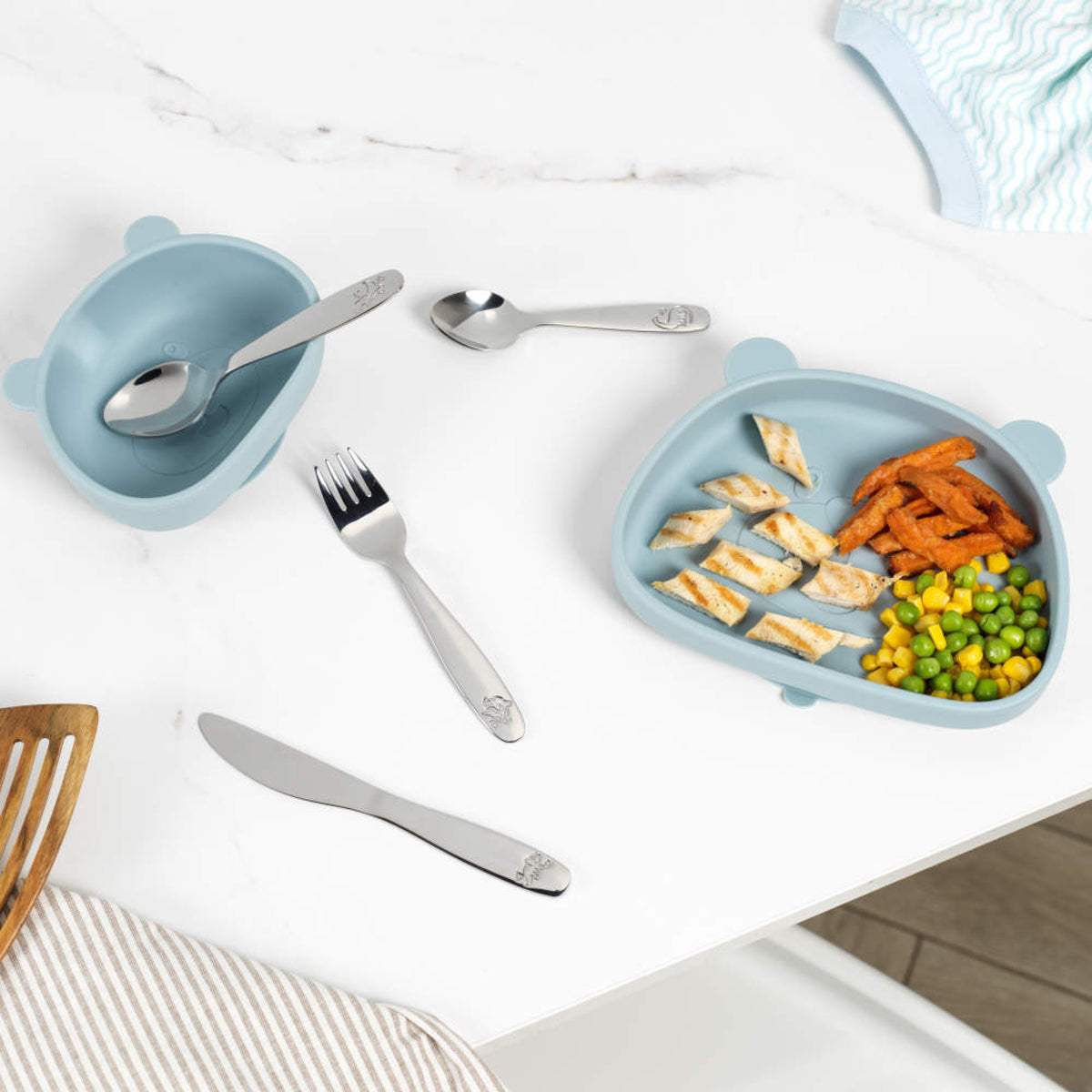 Salter 12 Piece Kids Cutlery Set, Dinosaurs