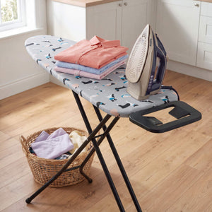 Beldray Dog Print Compact Ironing Board, 110 x 33cm