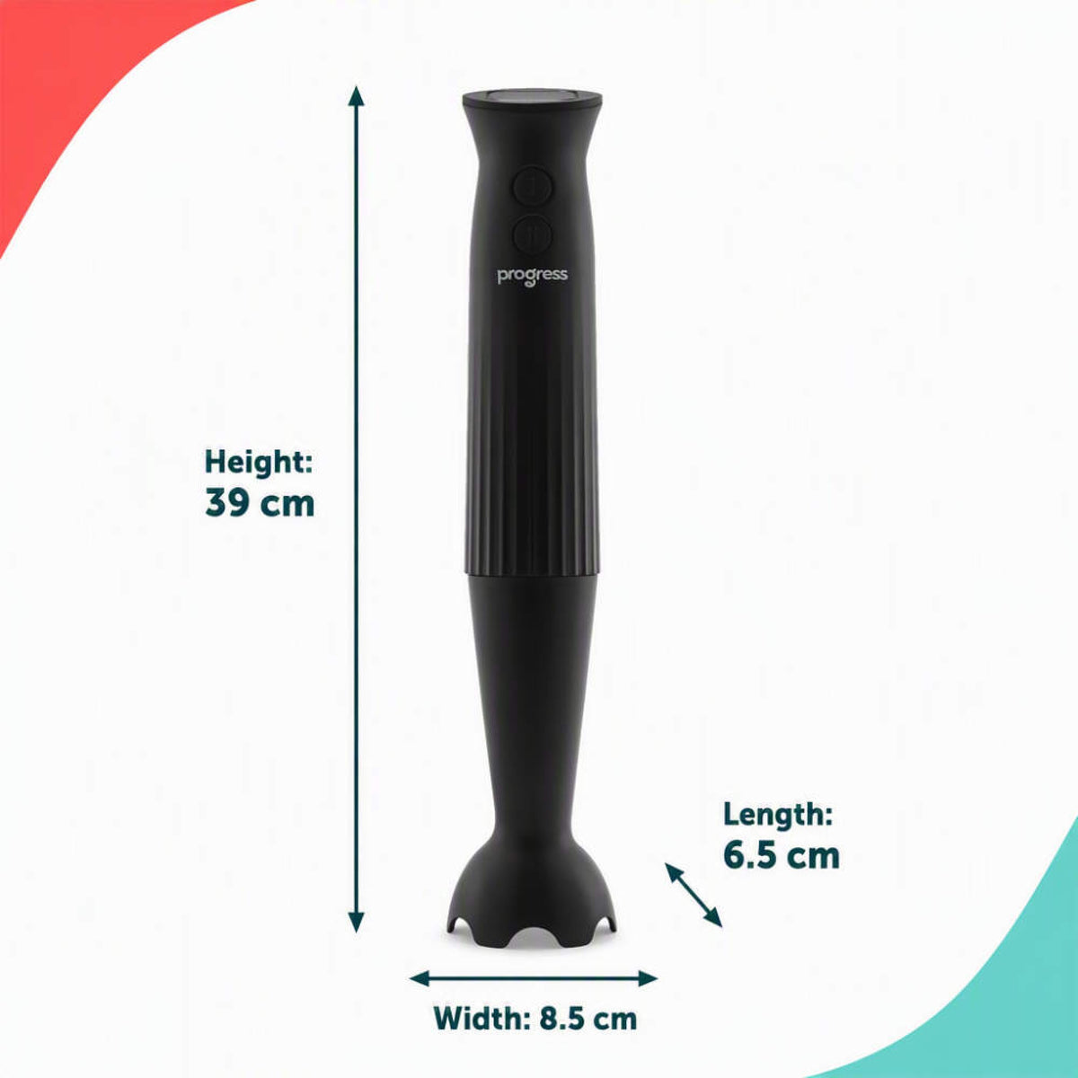 Progress Echo Hand Blender, Black