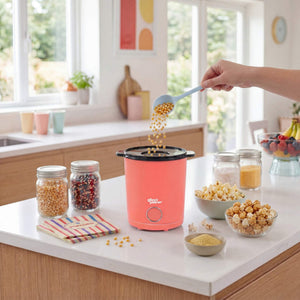 Giles & Posner Funfair Popcorn Maker, Matt Red