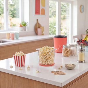 Giles & Posner Funfair Popcorn Maker, Matt Red