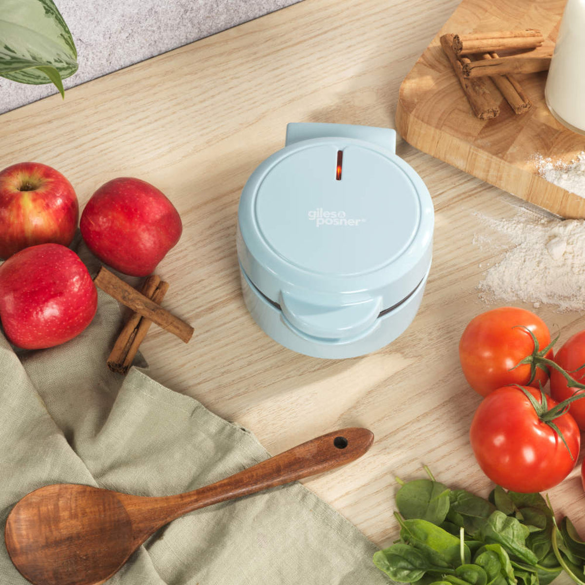 Giles & Posner Sorbet Mini Pie Maker, Gloss Blue